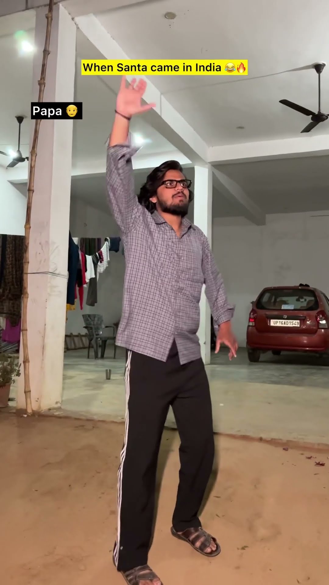 When Santa come in india ??| indian family #shorts #indian #chaman #relatable #christmas
