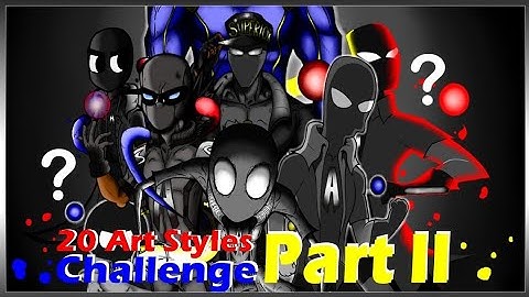 [SpeedPaint] 20 Art Styles Challenge (Part 2)