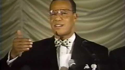 The honourable Minister Louis Farrakhan Sept 2, 1993