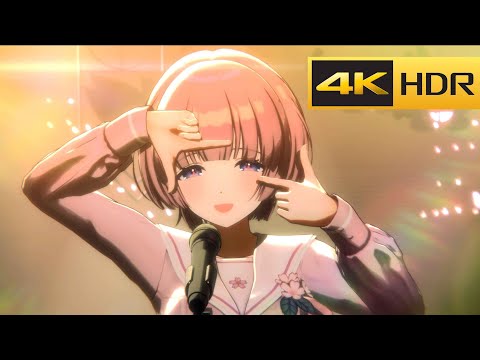 4K HDR「桜フォトグラフ」 (有村麻央 桜制服SSR ソロ)【学マス/学園