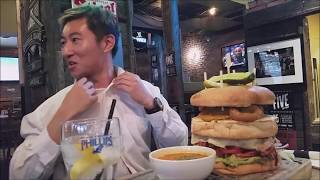 FOOD CHALLENGE: Pig Mayhem Burger Challenge, over 6000 CALORIES