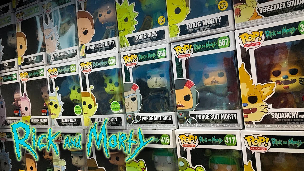 My ENTIRE Rick And Morty Funko Pop Collection 2019 | Pops) -