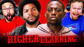 HIGHER LEARNING (1995) SHOOK US! MOVIE REACTION!! First Time Watching | Laurence Fishburne