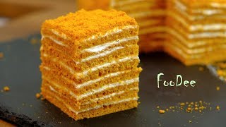 МЕДОВИК за 30 минут | Простой рецепт без раскатки коржей  | Honey Cake recipe screenshot 4