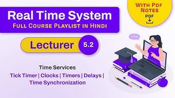 Time Services of RTOS | Real time operating system (RTOS) |  RTS in Hindi