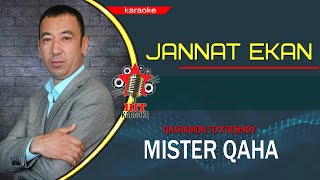 Qaxramon To‘xtasinov -Jannat ekan karaoke (minus) | Қахрамон Тўхтасинов- Жаннат экан караоке (минус)