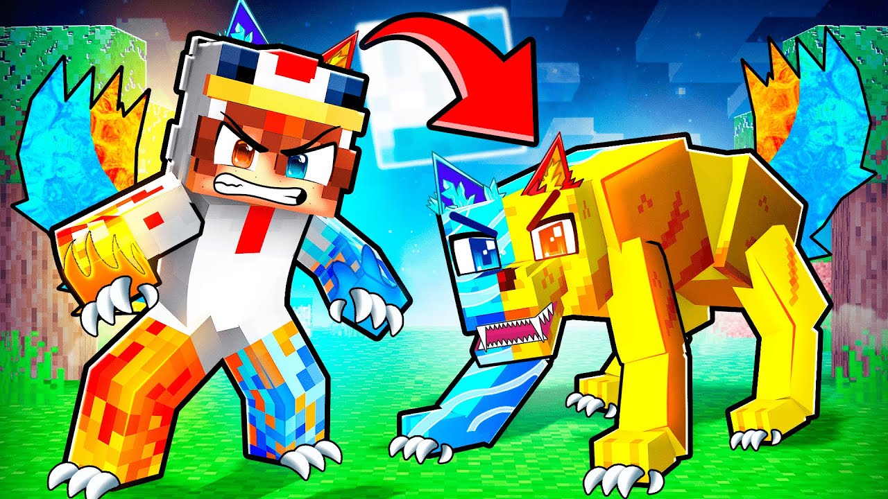 SHADO devient un LOUP GAROU ÉLÉMENTAIRE sur Minecraft !