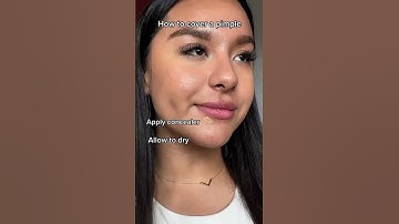 How to cover up a pimple #makeuphacks #Ipsy #shorts