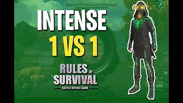 INTENSE 1V1 IN LAST CIRCLE! - Rules of Survival (Tagalog)