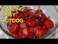 Sizzling Spicy Hotdog (Stir Fry Hotdog with Ketchup and Soysauce)