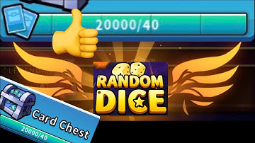 20K CARD CHEST OPENINGS @DiceX-1 - Random Dice