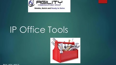 Take a Dive into Tools used to Support Avaya IP Office with AgilityCG GURU Training