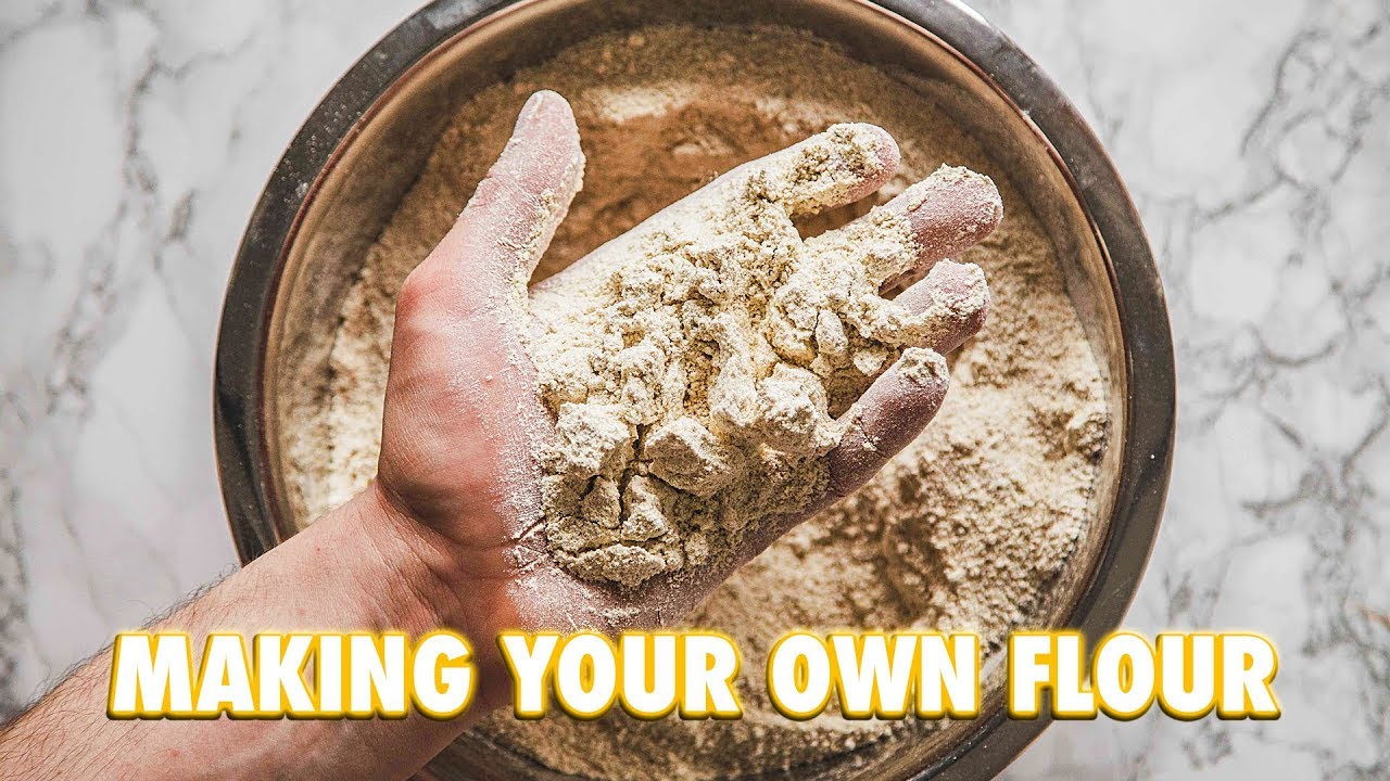 How To Make Your Own Flour At Home | Joshua Weissman