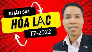 BẤT NGỜ với hạ tầng của Siêu đô thị vệ tinh Hòa Lạc  sau hơn 20 khởi công I Trần Tài Ninh