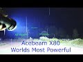 Acebeam X80 25,000 Lumen Flashlight Review