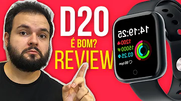 Quanto tempo dura o Smartwatch D20?
