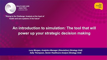 HACA 2025: Workshop: An introduction to simulation: The tool that will power up your strategic...