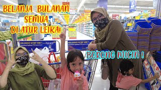 BUNDA BELANJA BULANAN DI ATUR SAMA LEIKA! screenshot 5