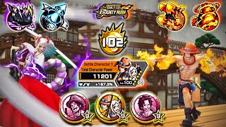 EX Fire Fist Ace & Ogre Princess Yamato Showcase ft. Ⓢ.EnteiD7 | One Piece Bounty Rush