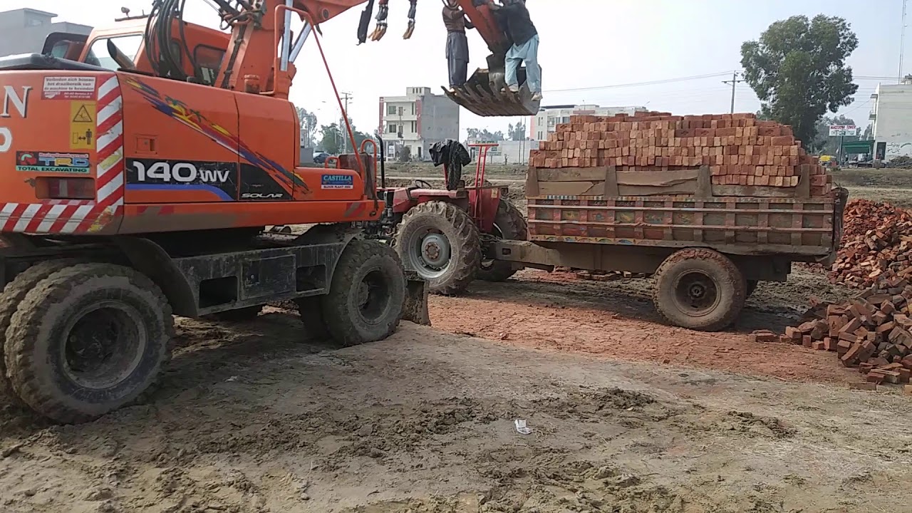 Powerful Doosan 140 YouTube