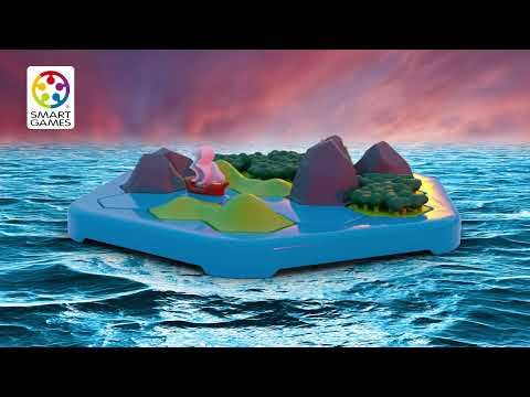 比利時SMART GAMES益智系列：奇幻金銀島 Treasure Island