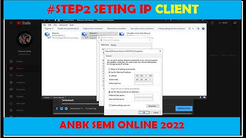 CARA SETING IP CLIENT UNTUK ANBK SEMI ONLINE 2022 | #STEP2 #ANBK #SEMIONLINE