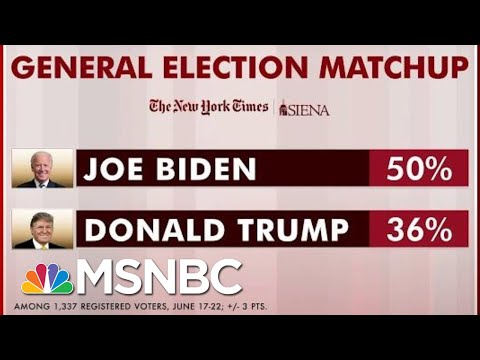 Biden Leading Trump By 14 Points Nationally: Poll | Morning Joe | MSNBC