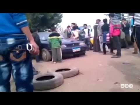رصد المنوفية أهالي طاليا بأشمون يقطعون الطريق احتجاج ا على أزمة الغاز