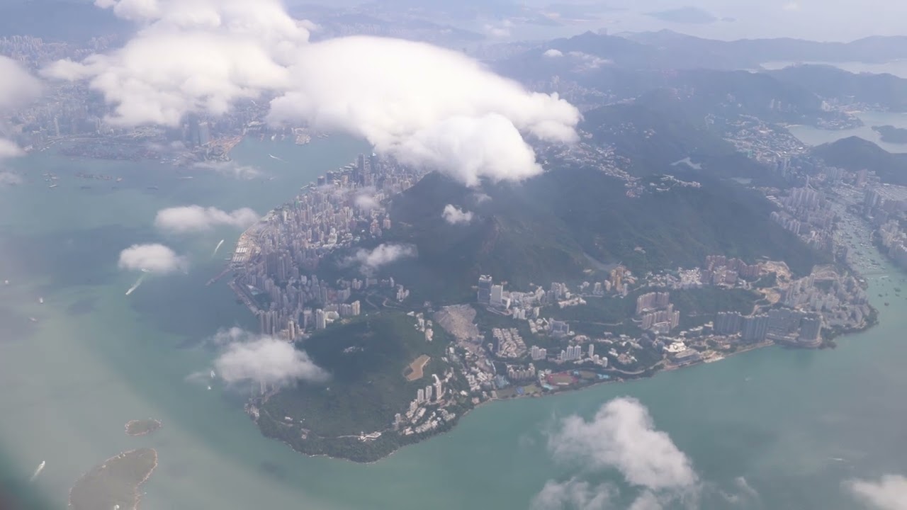 20/10/2025 赤鱲角機場起飛後隱約見到3跑出事貨機