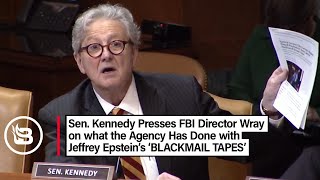 Kennedy Confronts FBI Director on Jeffrey Epstein's 'Blackmail Tapes'