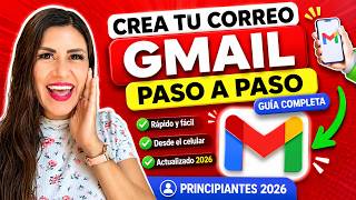 🔥 Cómo Crear una Cuenta de Google Paso a Paso 2026