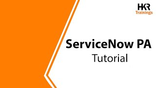 ServiceNow PA Training | ServiceNow Performance Analytics (PA) Tutotial for Beginners -HKR Trainings