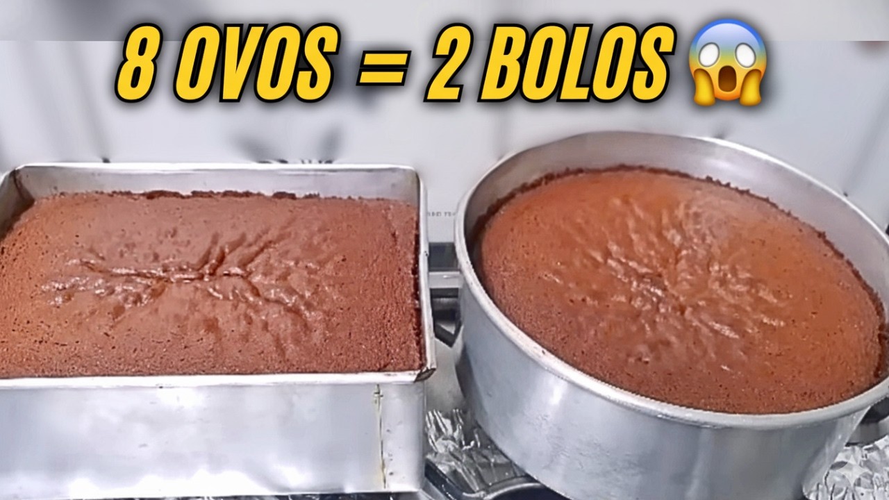 MASSA CHIFFON DE CHOCOLATE PROFISSIONAL FACIL