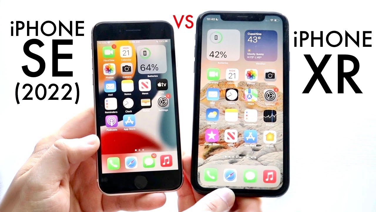iPhone SE (2022) Vs iPhone XR! (Review) YouTube