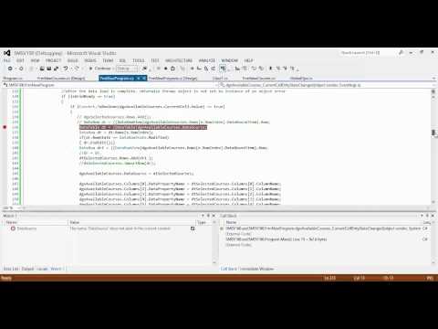 datarow binding error