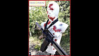 Gerçekçi Manken Hedef - Blokaj - Rubber Target (3D Silüet Kauçuk Hedef - Kırmızı Tepki)