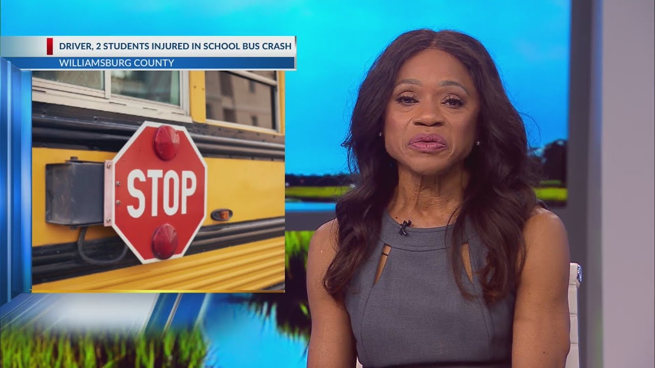 Driver and 2 students injured in school bus crash in Williamsburg ...