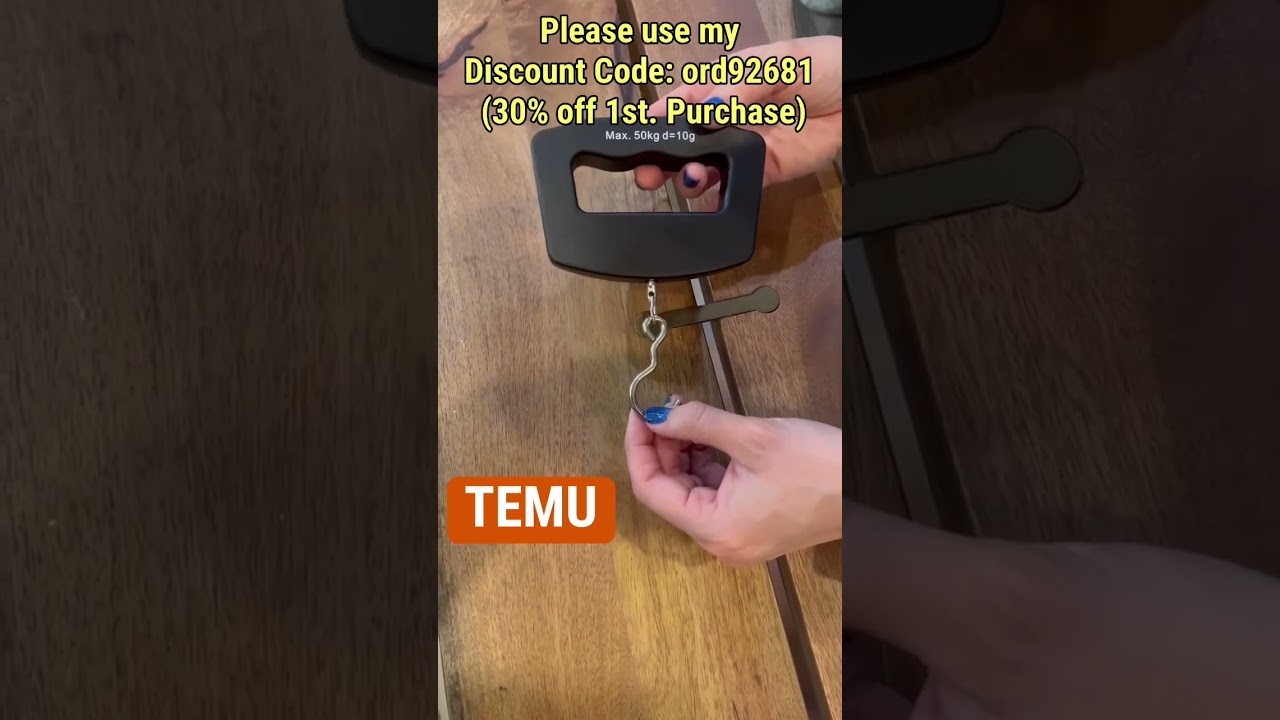 Electronic Luggage Scale Digital Luggage Scale Portable - Temu