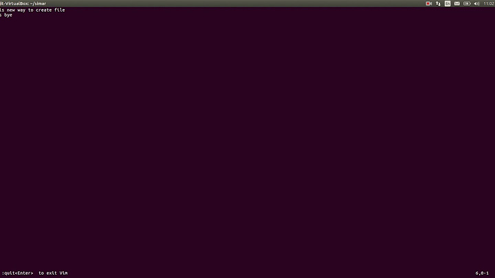 Create text file command line linux ม ป ญหา