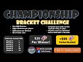 Filling in your bracket