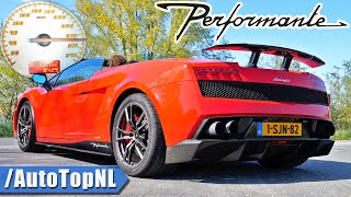 LAMBORGHINI GALLARDO PERFORMANTE | 100-200 ACCELERATION POV & INCREDIBLE SOUND by AutoTopNL