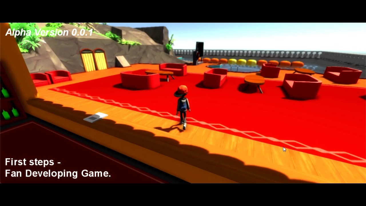 First Test Model Habbo 3D 2017 (Alpha 0.0.1)