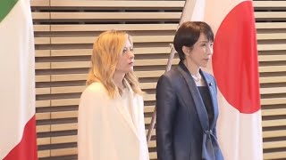 Download Lagu Italian and Japanese National Anthem | Meloni's Welcoming Ceremony  MP3