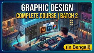 Adobe Illustrator Basic  Graphic Design Course  Class 14  Bangla