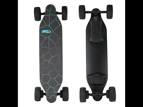 ANZO A1 Pro off road  Electrostatic spraying Fiberglass epoxy board electric skateboard