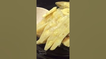 3 Ingredients Banana Pancake! (Healthy and Delicious!) #shorts