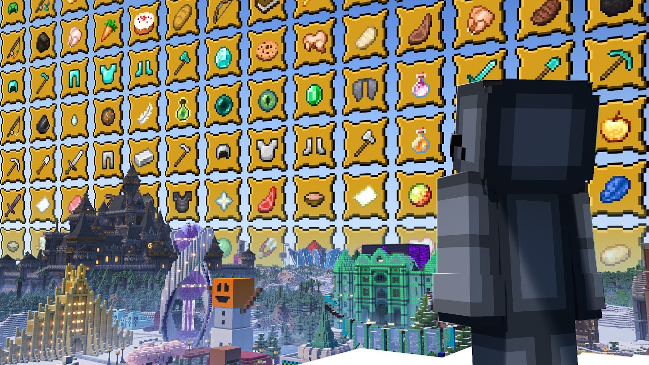 Я добавил 1202 достижения в свой хардкорный мир...