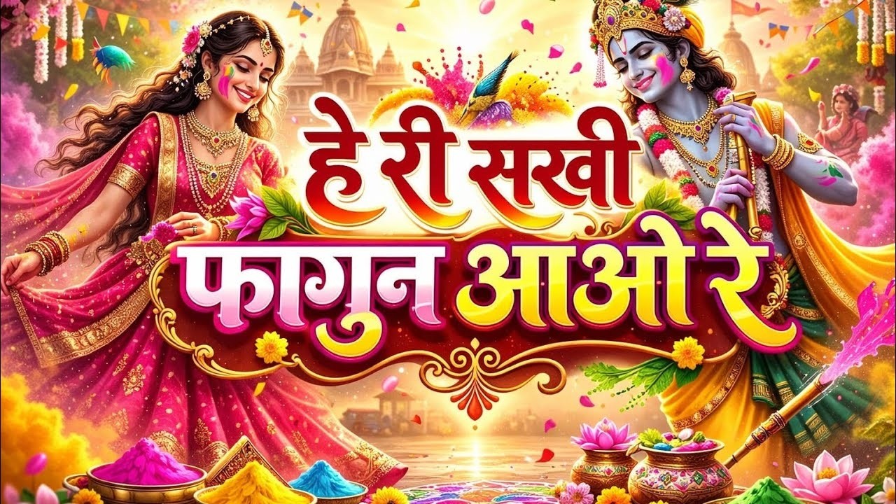 #holi हे री सखी फागुन आ ओ रे | Radhe Krishan Holi | Heri Sakhi Fagun Aao Re | Holi Bhajan Song 2026