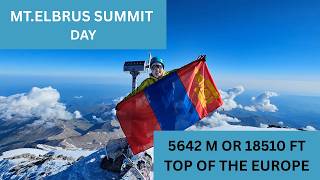 We Summited Mt. Elbrus (18,510 ft) 7/11/2025 – Near Falls, No Water, Pure Emotion