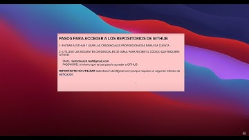 IMPORTANTE: Acceso a Repositorios GitHub
